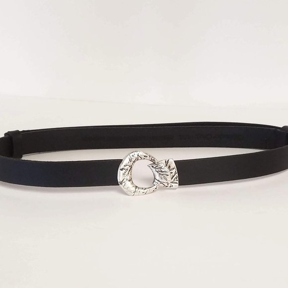Coldwater Creek Accessories - Coldwater Creek Black "Hook' Belt, Adjustable L
